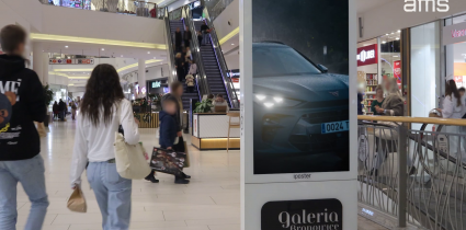 Pierwsza kampania programatyczna marki CUPRA Terramar na Digital OOH od AMS