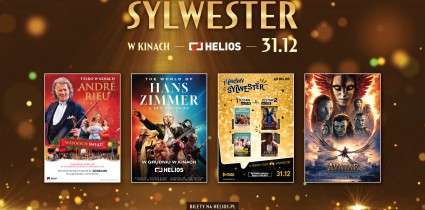 Helios zaprasza na Sylwestra w kinie!