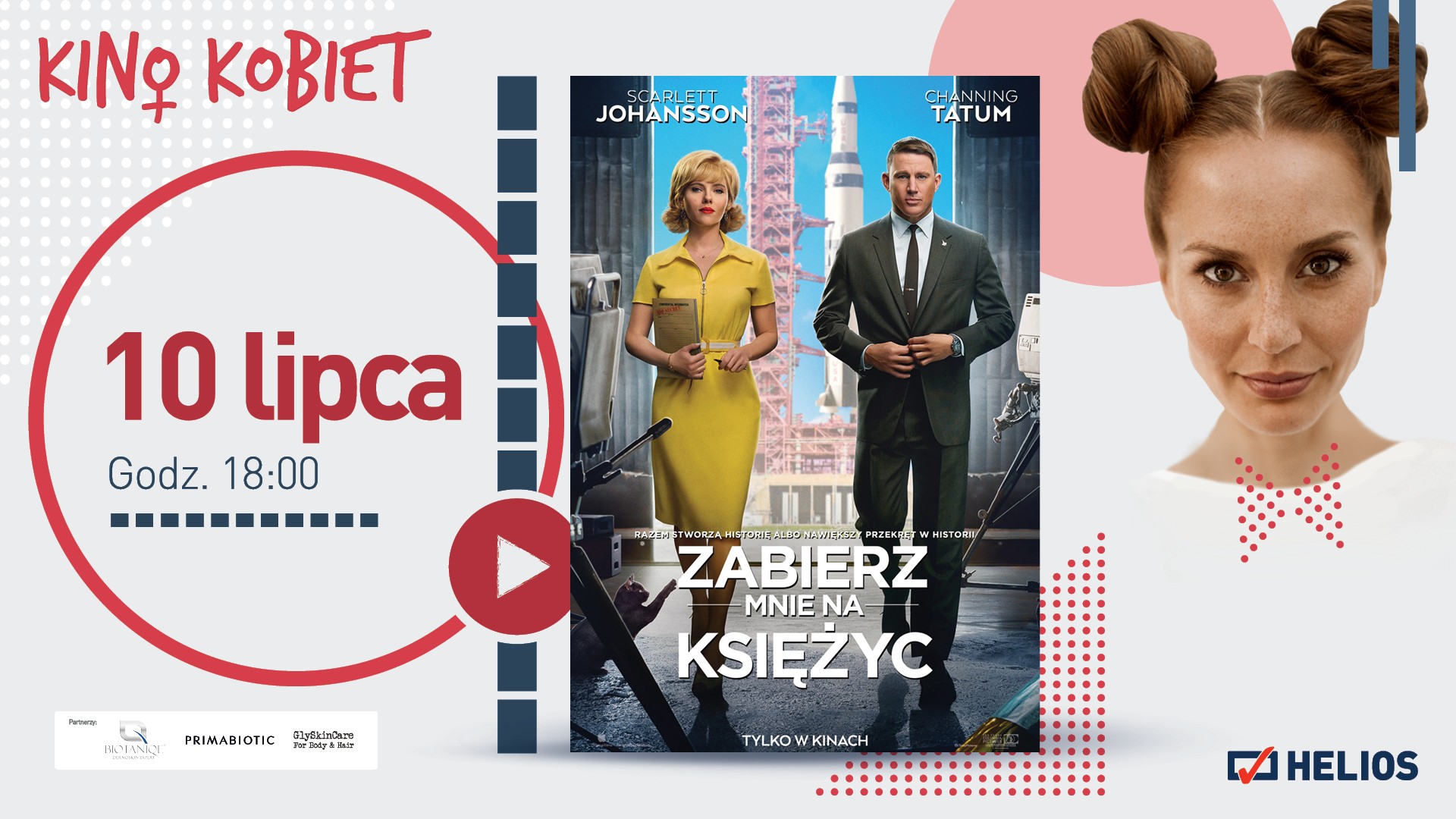 Wakacyjne Kino Kobiet z kosmiczną nowością: „Zabierz mnie na Księżyc”