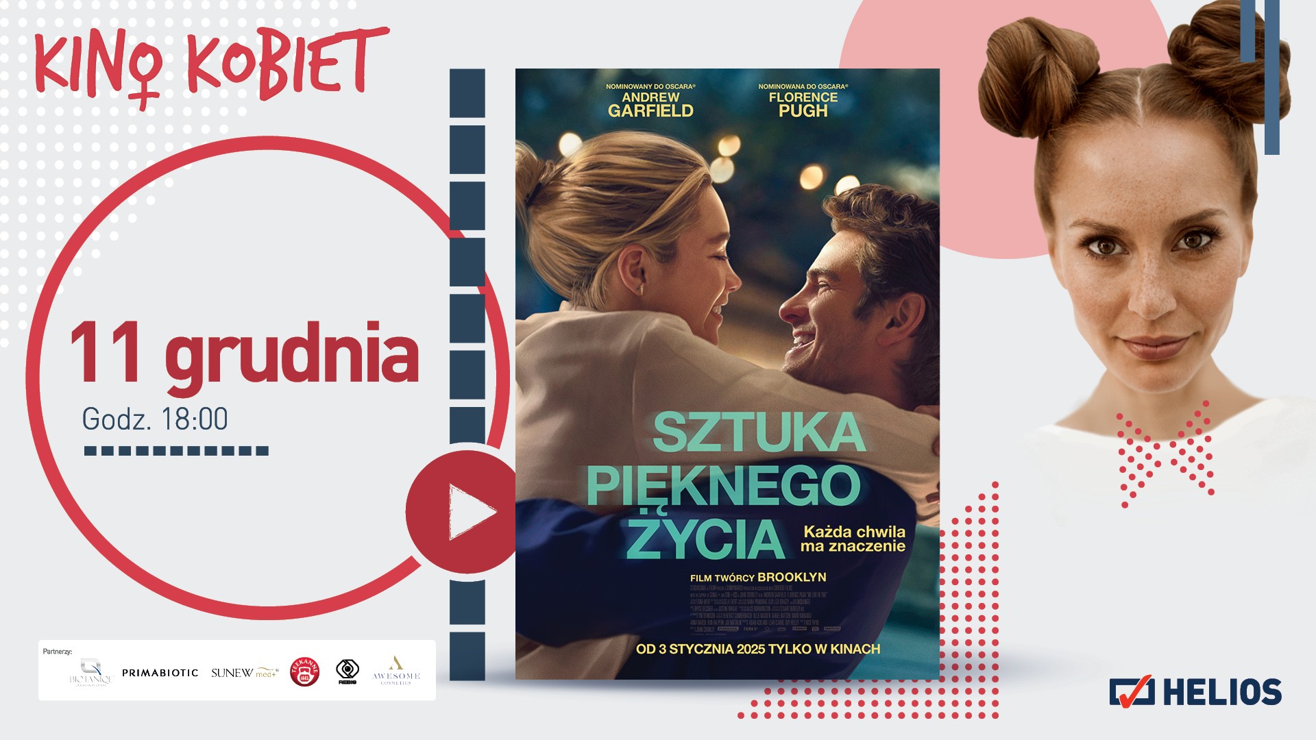 Grudniowe Kino Kobiet z przedpremierą: „Sztuka pięknego życia”