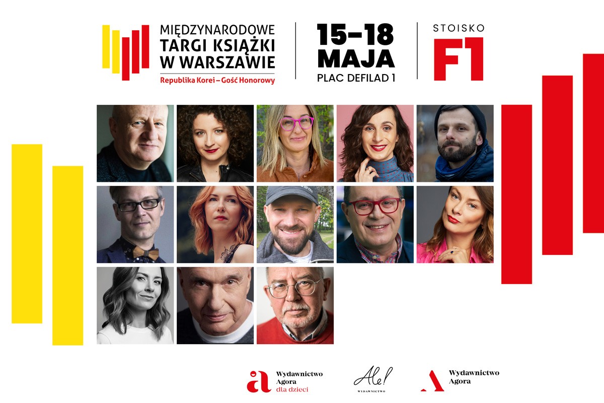 Wydawnictwo Agora na Międzynarodowych Targach Książki w Warszawie!