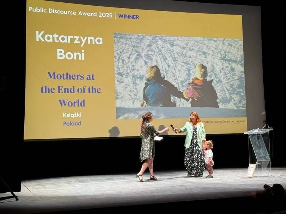 Katarzyna Boni z nagrodą European Press Prize