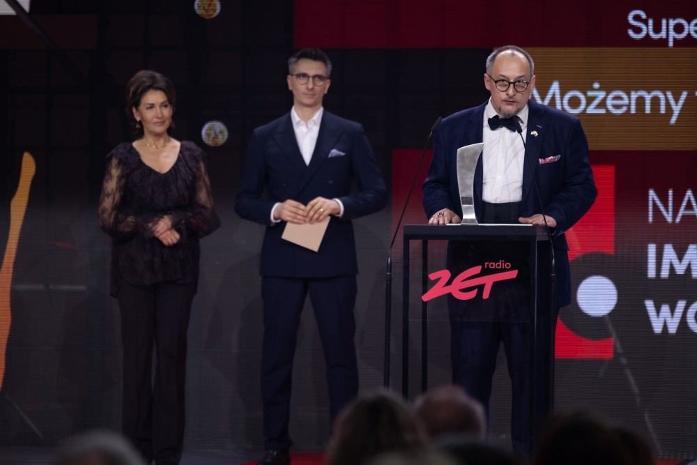 Michał Przedlacki z Nagrodą Woyciechowskiego 2025