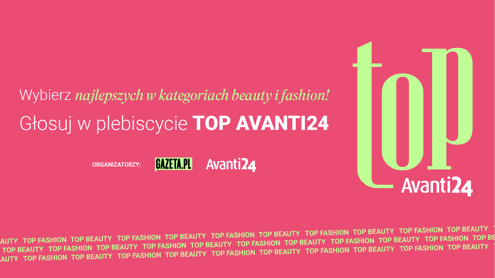 Wystartowało głosowanie w plebiscycie Top Avanti24